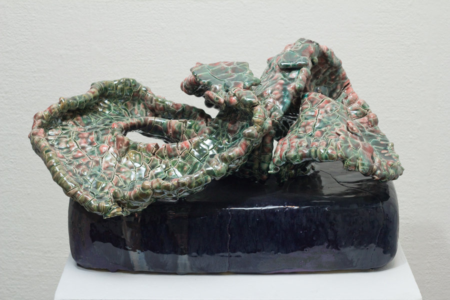 Dipped pipe cleaner sculpture